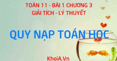 Phương pháp quy nạp toán học ví dụ về phương pháp quy nạp - Toán 11 bài 1
